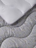 Night Lark Junior Garden Print Coverless Duvet & Pillowcase Set, Multi, Cotbed (120 x140cm)
