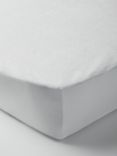 John Lewis ANYDAY Micro-Fresh® Waterproof Terry Towelling Mattress Protector, Cotbed
