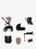 Nuna MIXX Next Stroller, CARI Next Carrycot & TODL i-Size Car Seat with Base Next Generation Bundle, Cedar