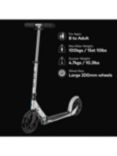 Micro Scooters Classic Matt Foldable Scooter, Silver
