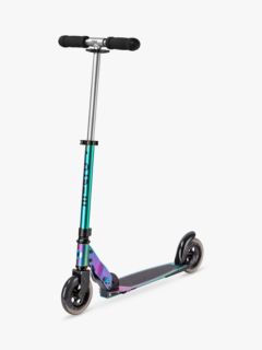 Micro Scooters Speed Matt Neochrome Foldable Scooter, Green