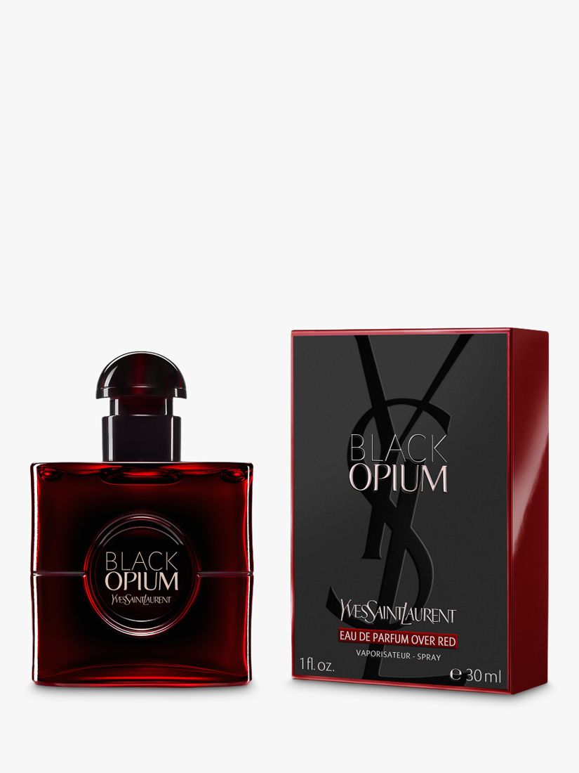 Yves Saint Laurent Black Opium Eau de Parfum Over Red, 30ml at John ...