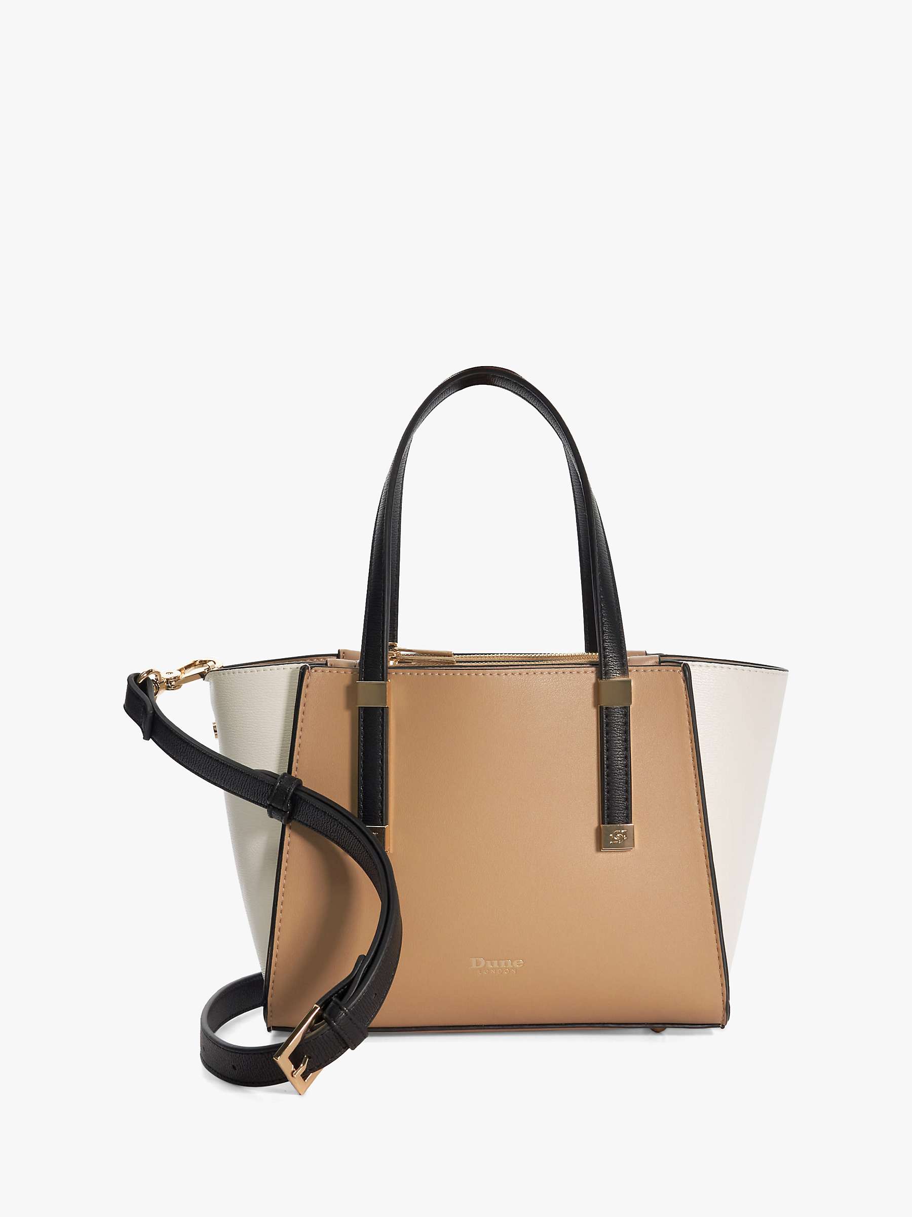 Buy Dune Dinkydresden Mini Tote Bag, Camel/Multi Online at johnlewis.com