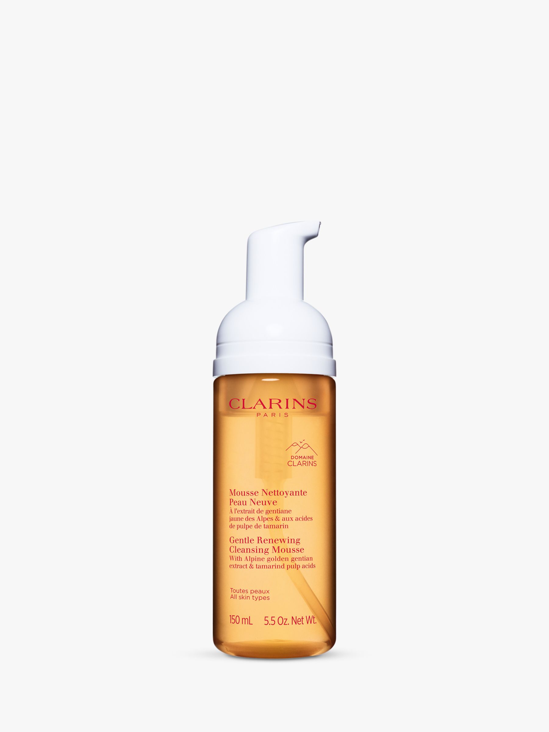 Clarins Gentle Renewing Cleansing Mousse, 150ml 1