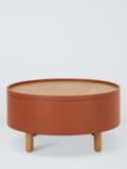 John Lewis ANYDAY Drum Coffee Table, Auburn