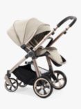 Oyster 3 Pushchair, Carrycot & Cybex Cloud T Car Seat and Accessory Bundle, Crème Brulee