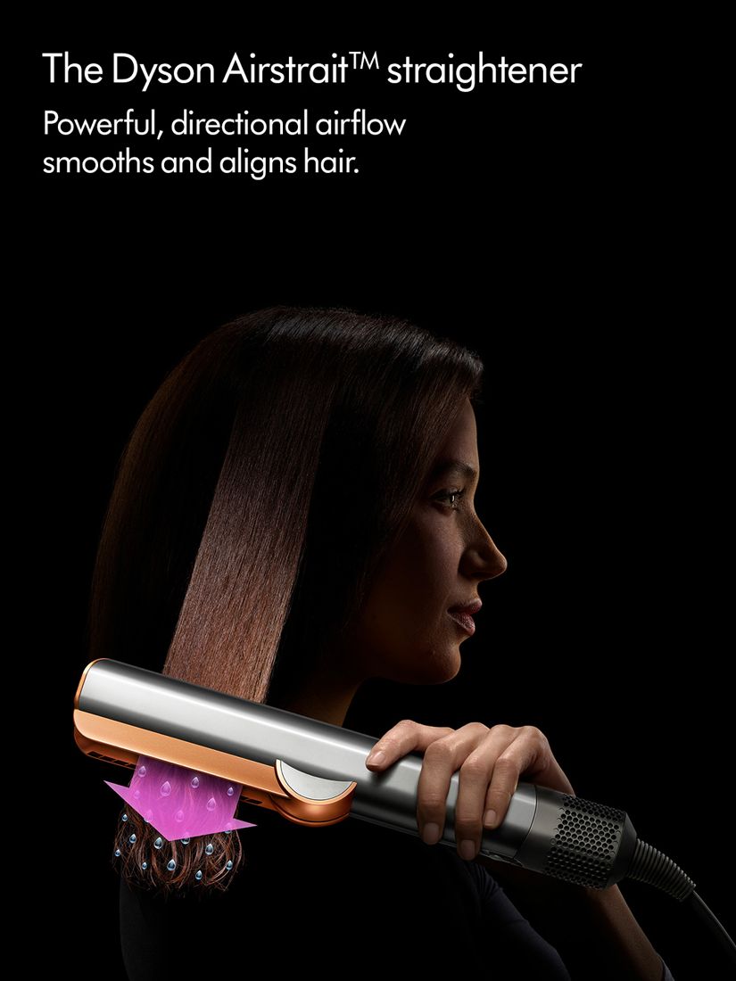 Dyson Airstrait Hair Straighteners, Nickel/Copper