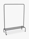 John Lewis ANYDAY Metal Clothes Rail, Black