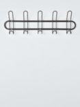 John Lewis ANYDAY Metal 5 Hook Rack, Black