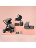 BabaBing! Raffi Complete Pushchair and Carrycot, Hera Car Seat and Base with Accessories Premium 11 Piece Bundle