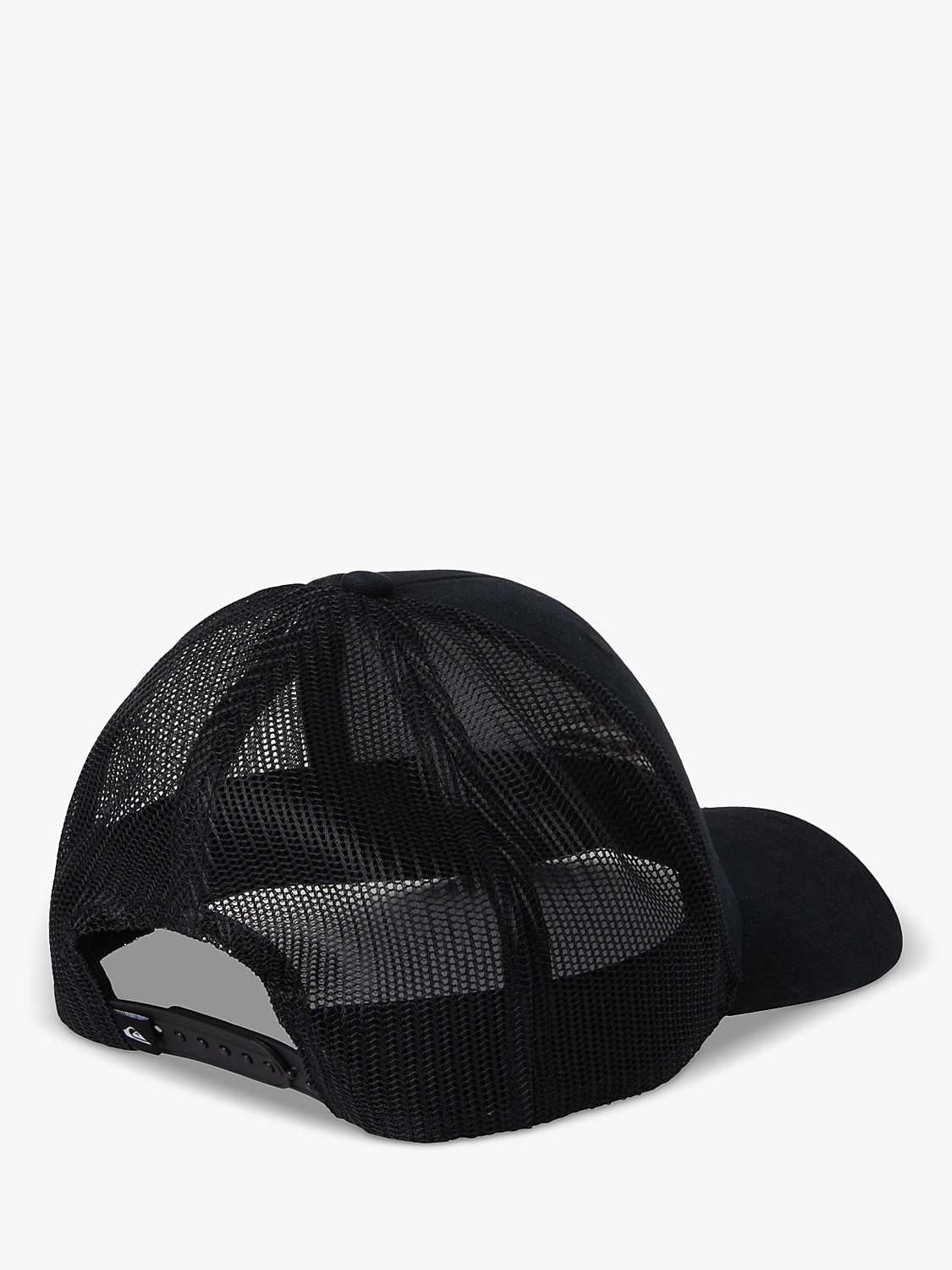 Buy Quiksilver Cotton Blend Trucker Hat, Black Online at johnlewis.com