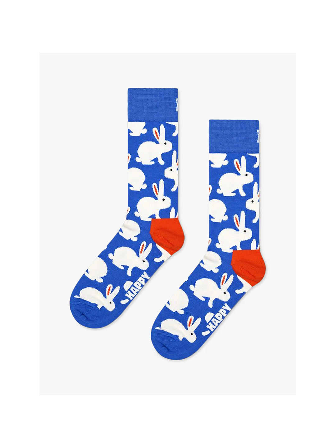 Happy Socks Bunny Socks, One Size, Blue/Multi