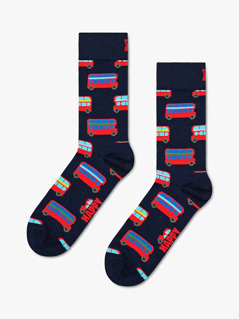 Buy Happy Socks London Edition Gift Box, Blue/Multi Online at johnlewis.com