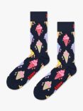 Happy Socks Gift Set, Pack of 3, Navy/Multi