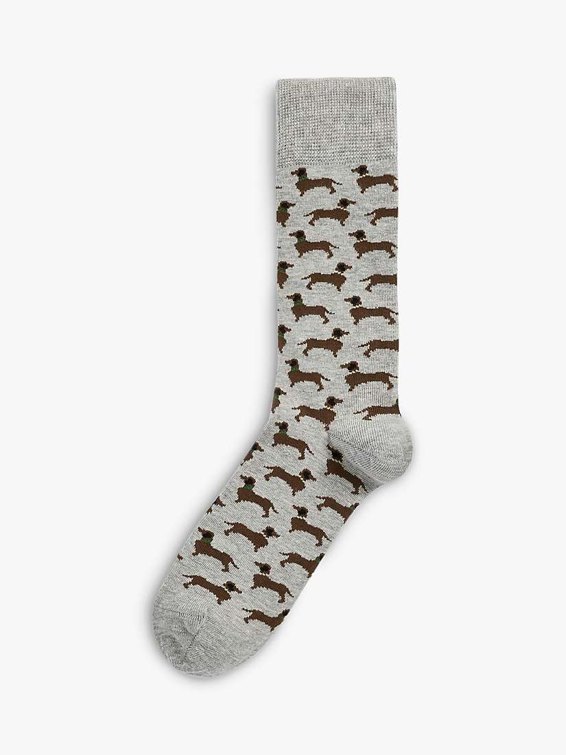 Buy Happy Socks Dachsund And Heart Print Socks, Pack of 3, Multi Online at johnlewis.com