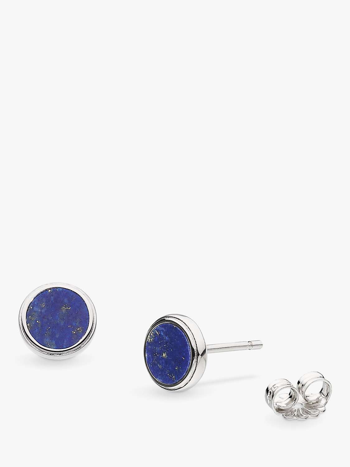 Buy Kit Heath Celestial Stud Earrings, Blue/Silver Online at johnlewis.com