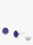Kit Heath Celestial Stud Earrings, Blue/Silver