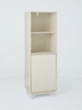 John Lewis ANYDAY Format Narrow Bookcase, Greige