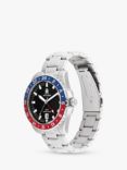 Tommy Hilfiger 1792131 Colour Block Bezel Sporty Watch, Silver