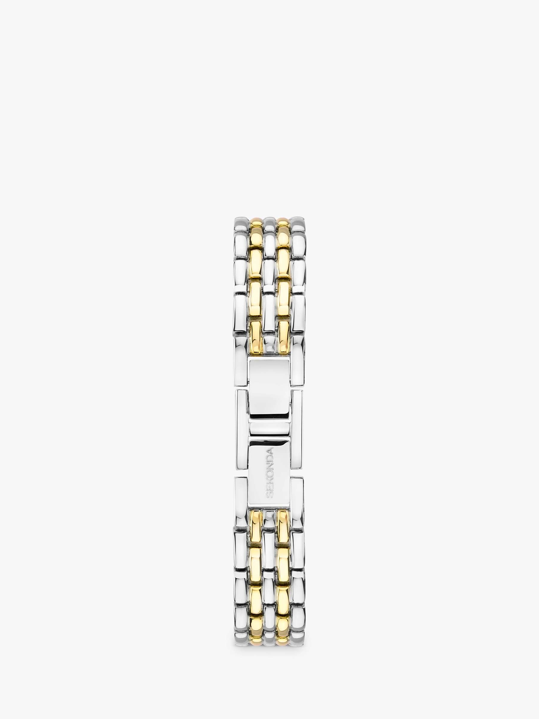 Buy Sekonda Women's Monica Crystal Rectangle Dial Bracelet Strap Watch Online at johnlewis.com