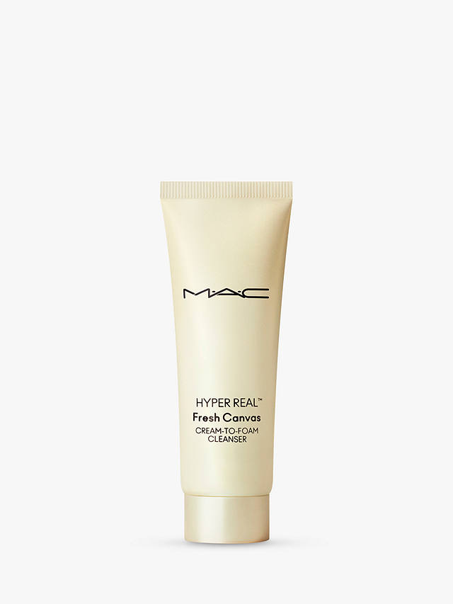 MAC Hyper Real Fresh Canvas Cream To Foam Cleanser, 30ml 1
