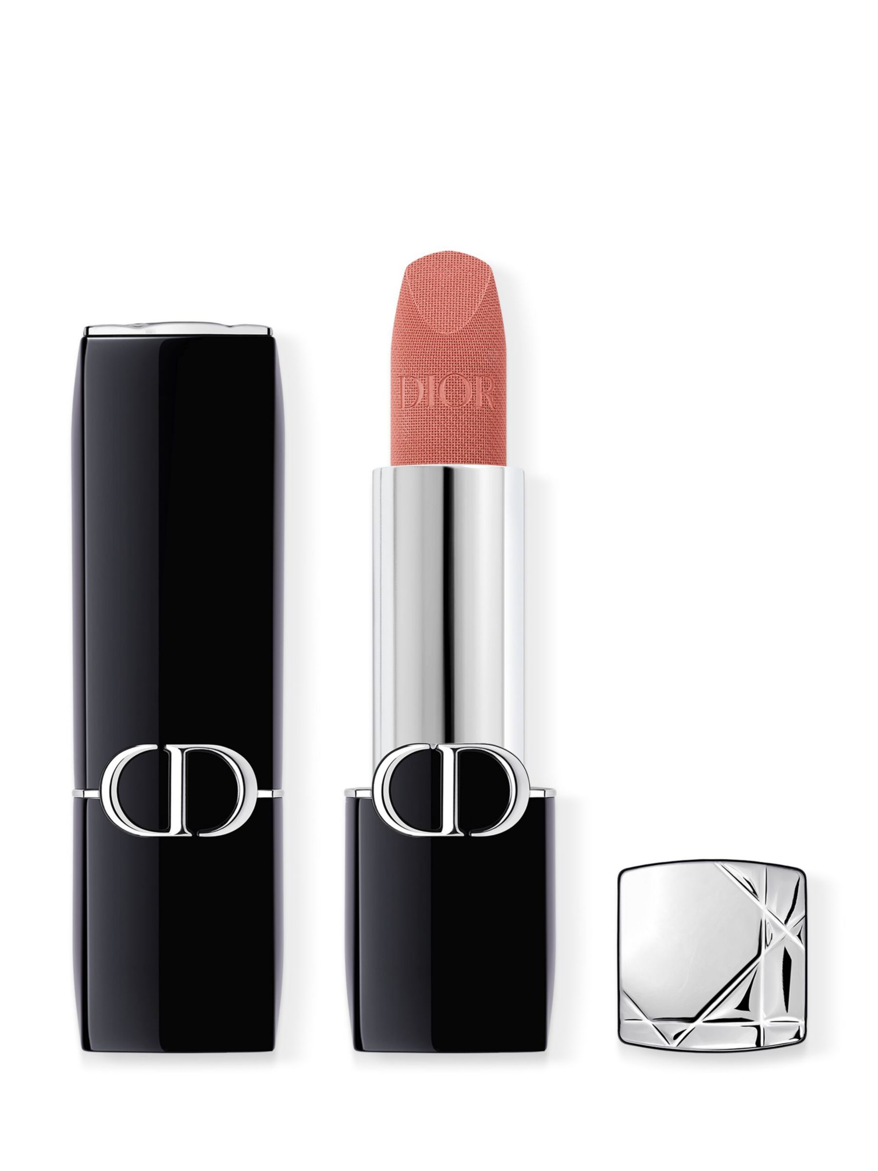 DIOR Rouge Dior Couture Colour Lipstick - Velvet Finish, 100 Nude Look 1