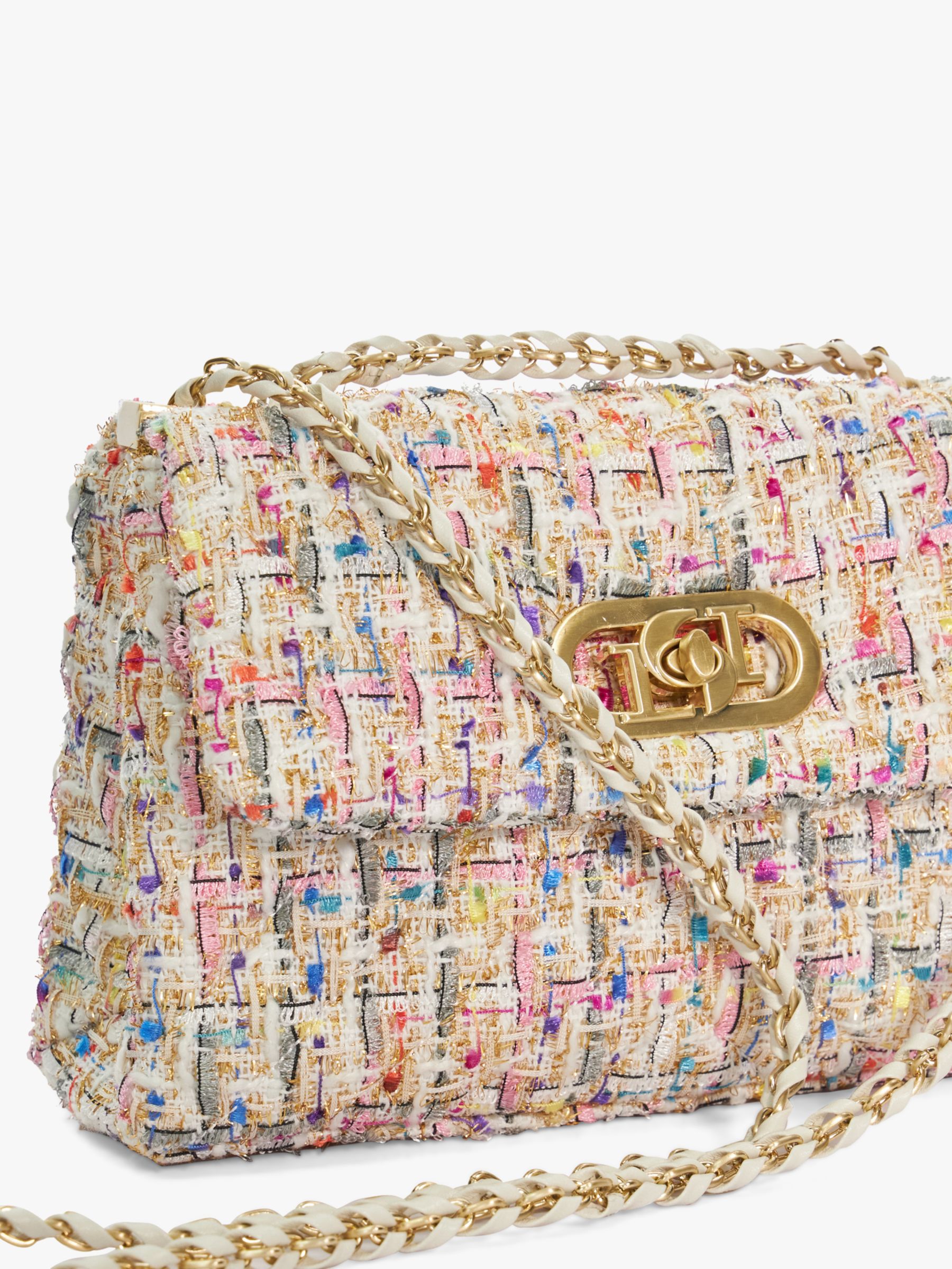 Buy Dune Regent Small Quilted Shoulder Bag, Multi Online at johnlewis.com