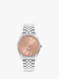 Vivienne Westwood VV240CPSG Women's Seymour Bracelet Strap Watch, Silver Vv240phsl