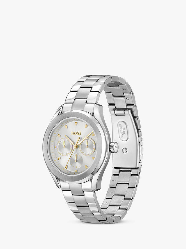 HUGO BOSS Women's Lida Bracelet Strap Watch, Silver 1502747