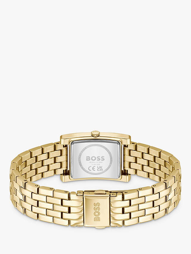 HUGO BOSS Women's Lucy Bracelet Strap Watch, Gold 1502744