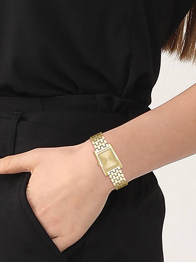 HUGO BOSS Women's Lucy Bracelet Strap Watch, Gold 1502744
