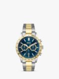 BOSS Men's Allure Chronograph Date Bracelet Strap Watch, Multi/Blue 1514163