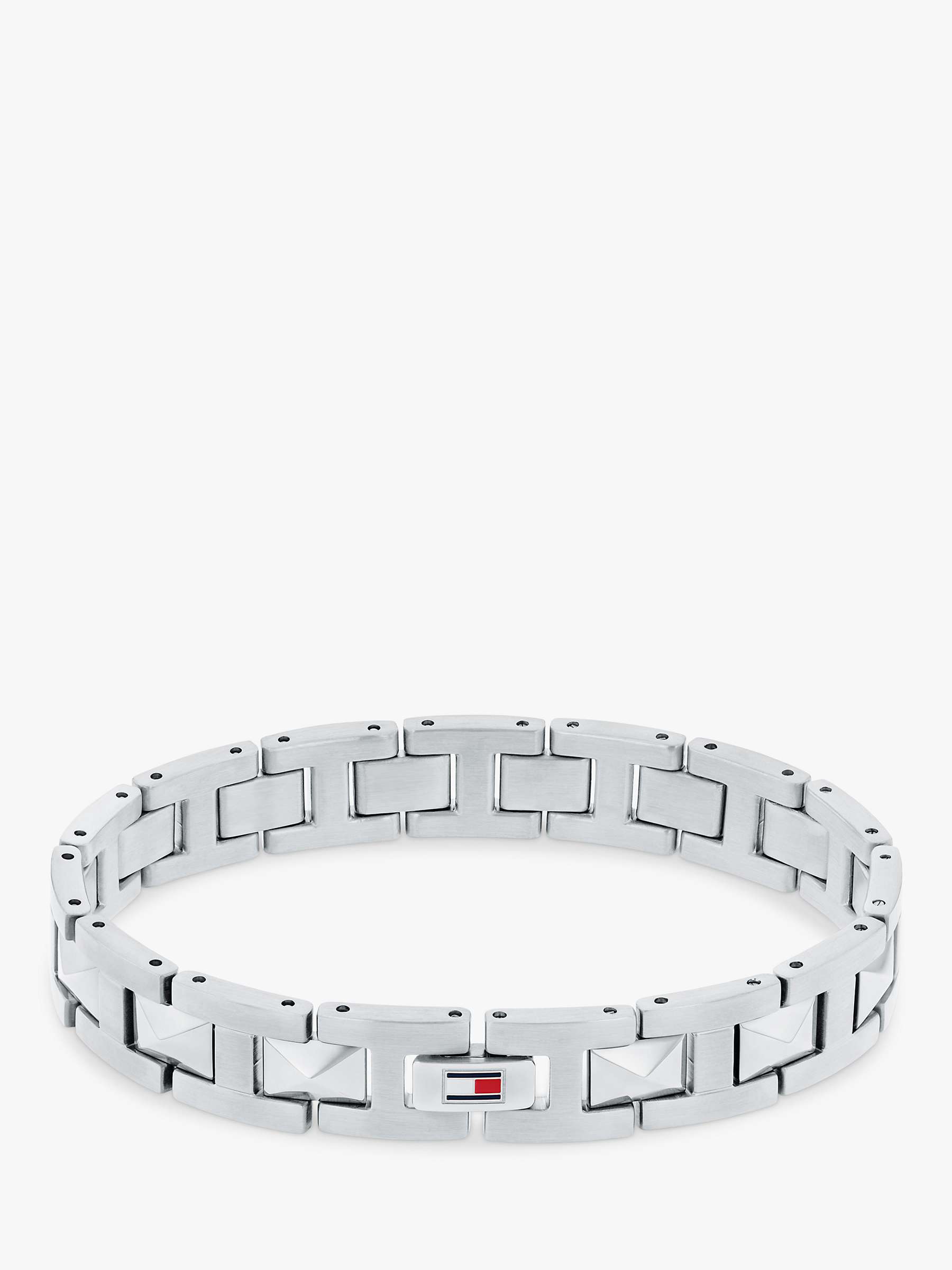 Buy Tommy Hilfiger Men's Link Bracelet, Silver Online at johnlewis.com