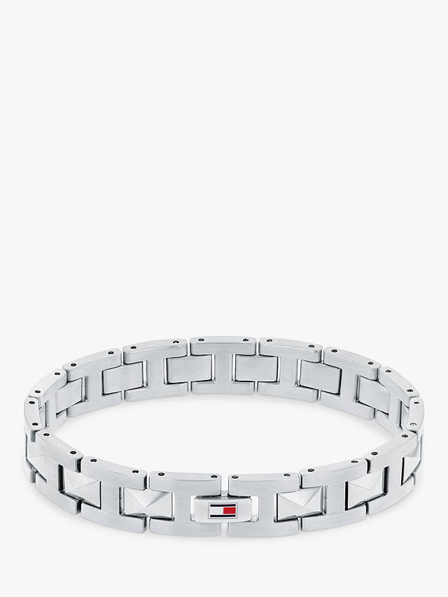 Tommy Hilfiger Men's Link Bracelet, Silver