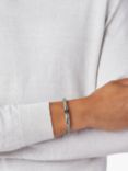 Emporio Armani Polished ID Bracelet, Silver