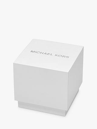 Michael Kors MK7462 Women's Lennox Crystal Bracelet Strap Watch, Rose Gold/Pink