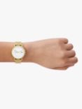 Skagen Signatur Lille Sport Bracelet Strap Watch, Gold 24100160