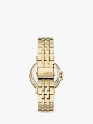 Skagen Signatur Lille Sport Bracelet Strap Watch, Gold 24100160