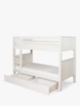 Stompa Classic Kids Originals Bunk Bed with 2x Trundle Drawers, FSC-Certified (Pine), White