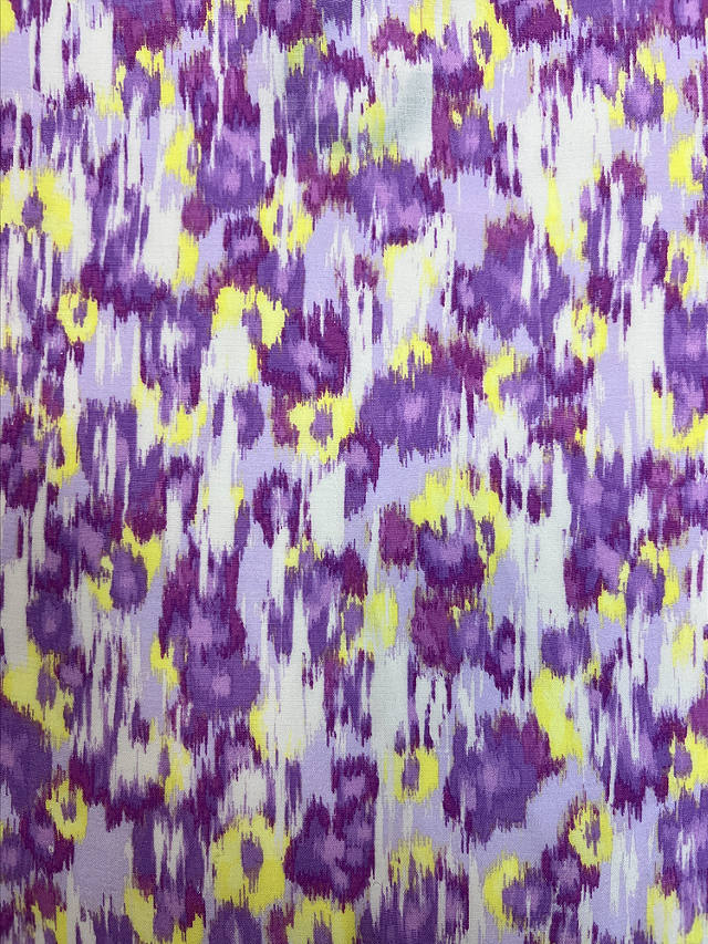 Marvic Fabrics Lilac Leopard Viscose Fabric