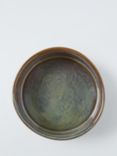 John Lewis Stoneware Dog Bowl, Large, Green/Multi