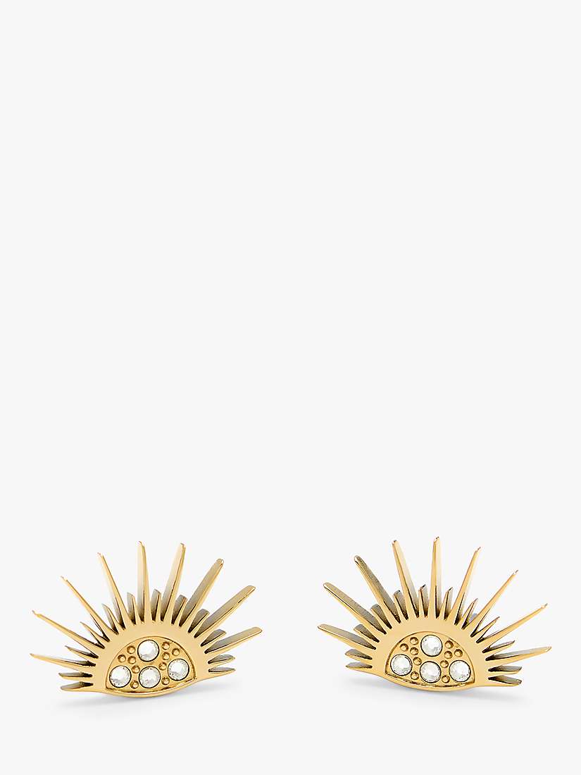 Buy Olivia Burton Gold Sun Stud Earrings, Gold Online at johnlewis.com