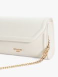 Dune Bellini Box Clutch Bag, White