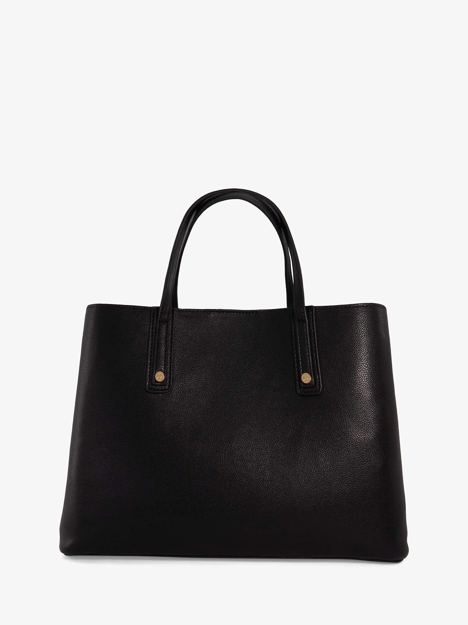 Buy Dune Dorry Recycled Synthetic Tote Bag, Black Online at johnlewis.com