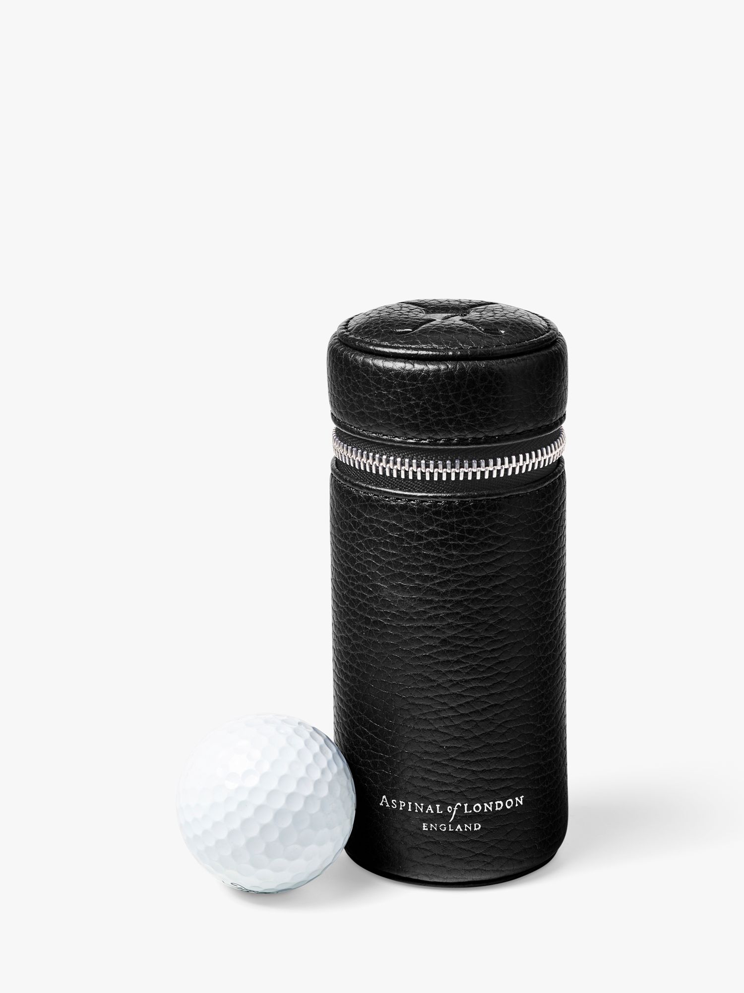 Aspinal of London Leather Golf Ball Holder