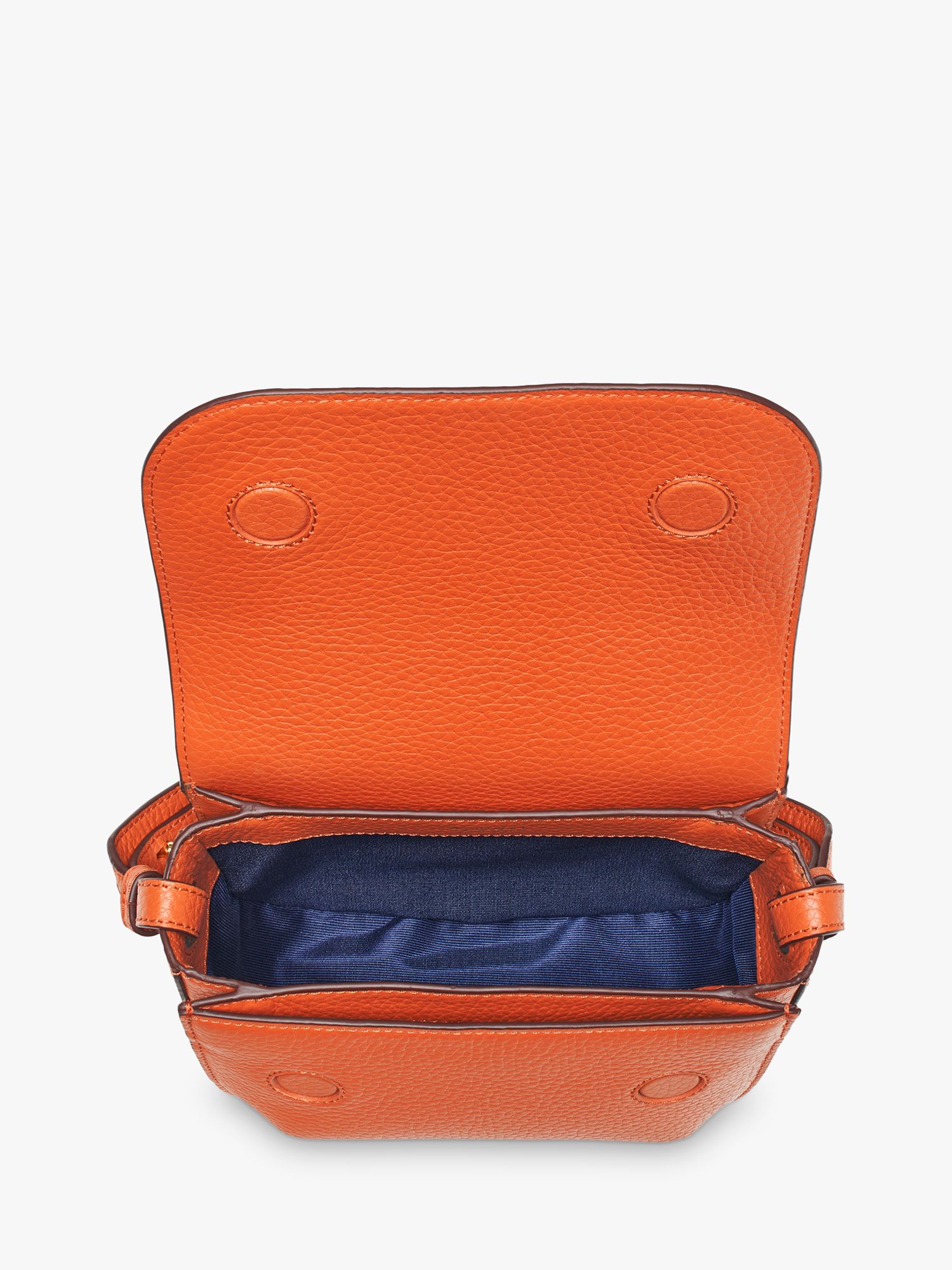 Buy Aspinal of London Ella Pebble Leather Crossbody Bag Online at johnlewis.com