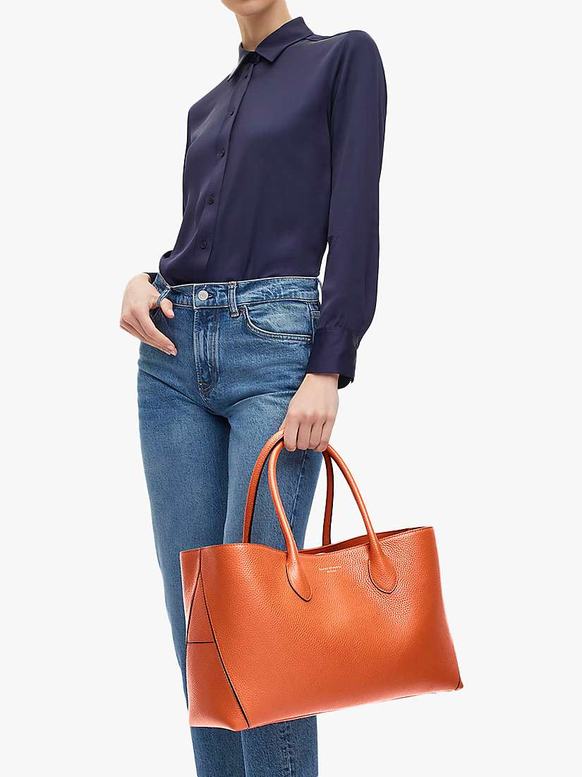 Buy Aspinal of London Pebble Leather London Tote Bag Online at johnlewis.com