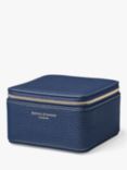 Aspinal of London Travel Watch & Ring Box, Caspian Blue