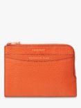 Aspinal of London Pebble Leather Zipped Travel Wallet