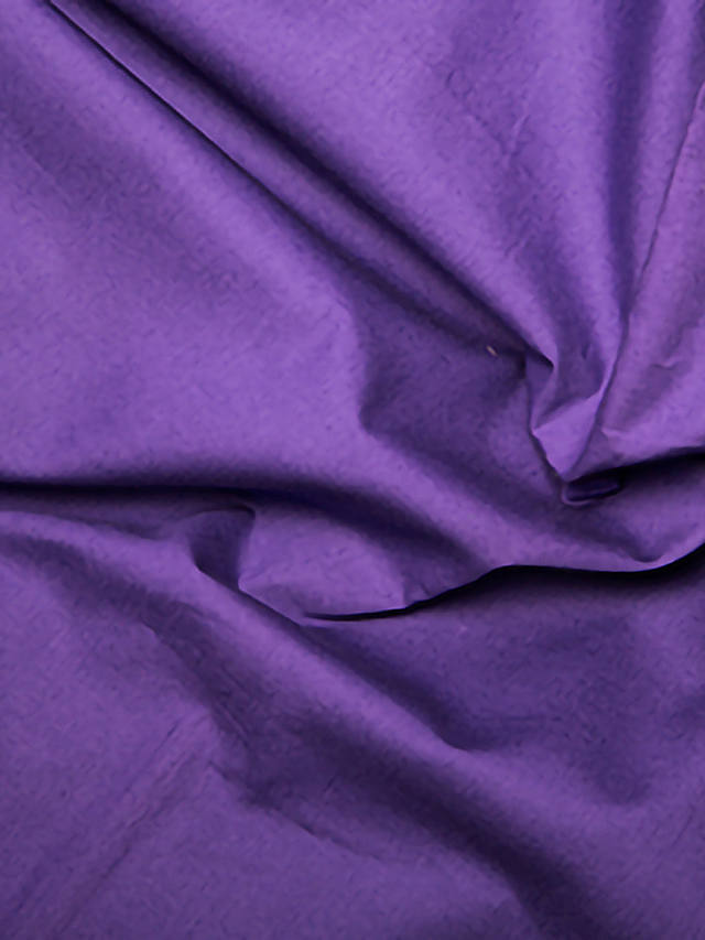 Rose & Hubble Cotton Poplin Fabric, Royal Purple
